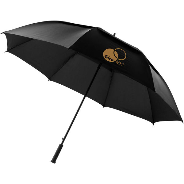Grand Parapluie Tempete Personnalise Noir