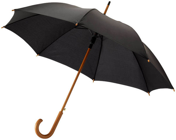 Parapluie Automatique Canne Personnalise Noir