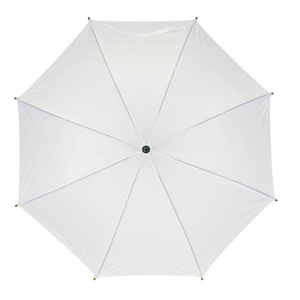 Parapluie automatique publicitaire Blanc