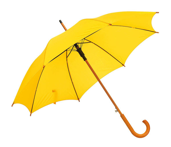 Parapluie automatique publicitaire Jaune