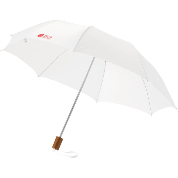 Parapluie De Poche Blanc Personnalise Blanc