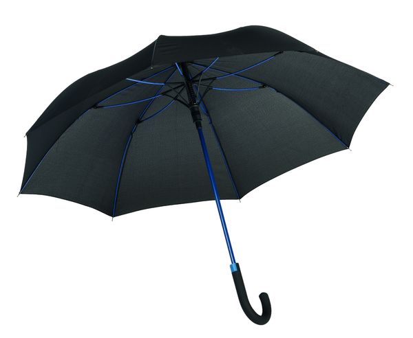 Parapluie publicitaire automatique|CANCAN Bleu Noir