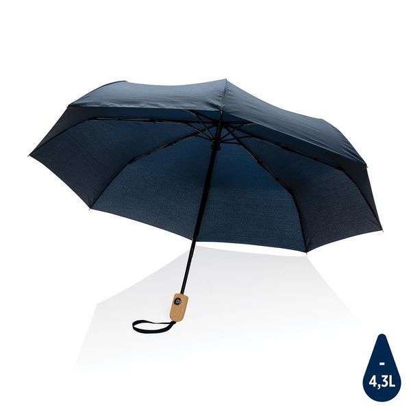 Parapluie|rPET bambou Navy