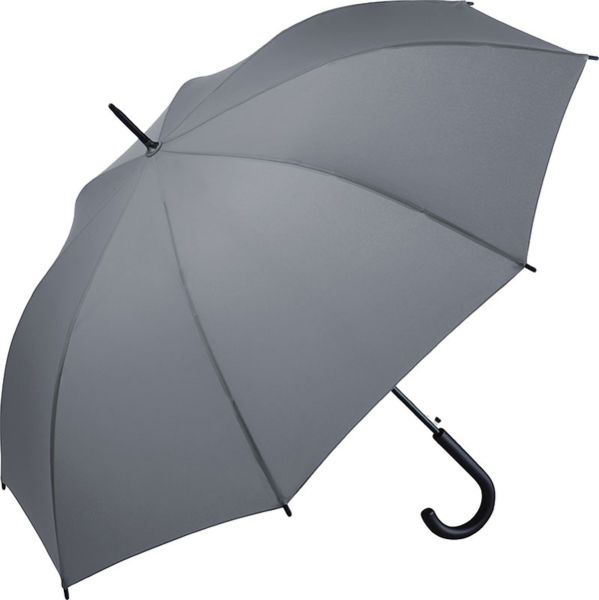 Parapluie publicitaire|Canne plastique Gris