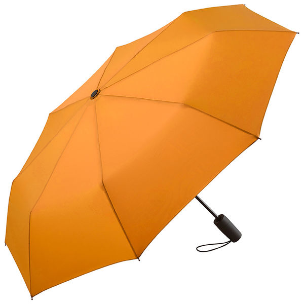 Parapluie publicitaire de poche|Déclencheur intégré Orange