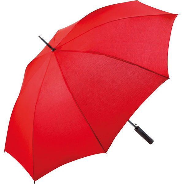 Parapluie publicitaire manche droit Rouge