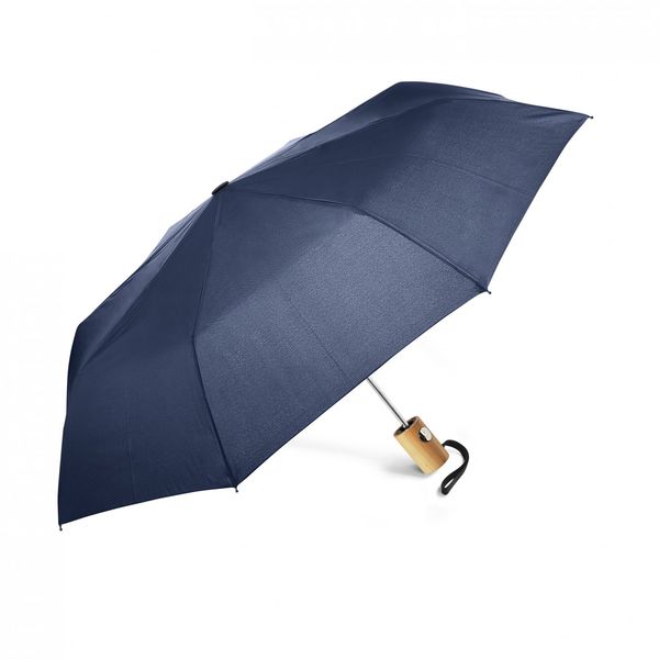 Parapluie publicitaire | Rain bois Bleu marine