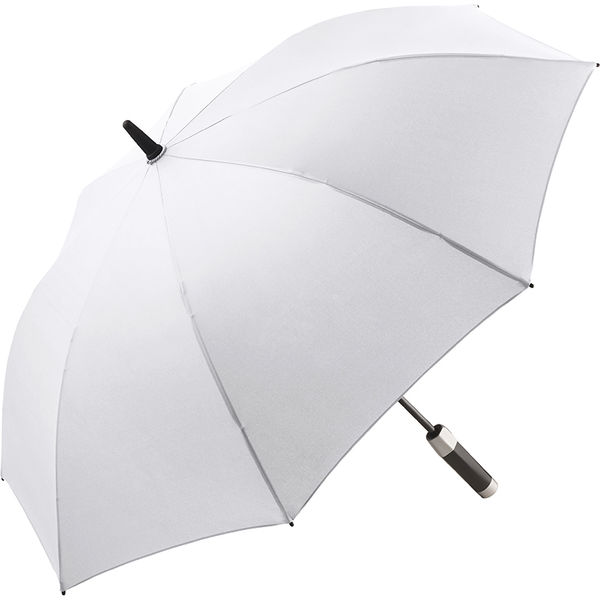 Parapluie publicitaire standard|fibre de verre Blanc