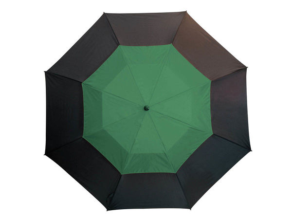 Parapluies publicitaires golf Noir Vert foncé