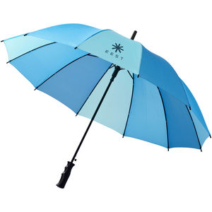 Parapluie 12 Panneaux Rouge Personnalisable Bleu