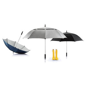 Parapluie Anti Tempete Resistant Imprime Noir 4