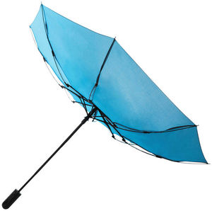 Parapluie Automatique Blanc Imprime Bleu 6