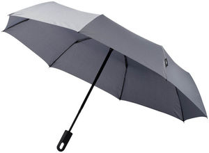 Parapluie Automatique Blanc Imprime Gris 1