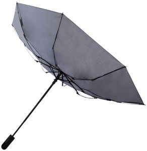 Parapluie Automatique Blanc Imprime Gris 6