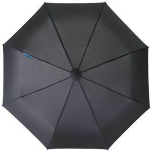 Parapluie Automatique Blanc Imprime Noir 7