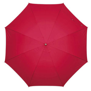 Parapluie bi color Rouge Argente 2