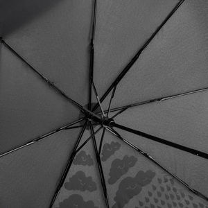 Parapluie de poche publicitaire manche pliant Noir 2
