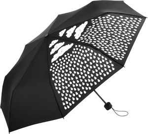 Parapluie de poche publicitaire manche pliant Noir 5