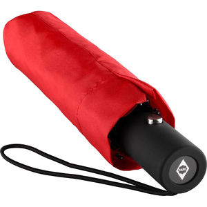 Parapluie de poche publicitaire manche pliant  Rouge 2
