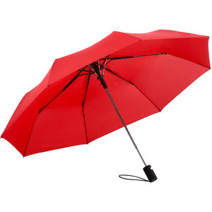 Parapluie de poche publicitaire manche pliant  Rouge 4