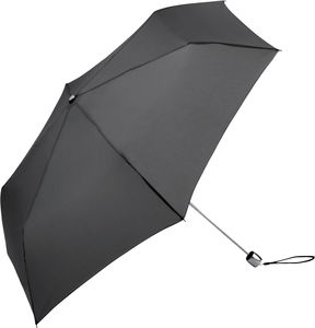 Parapluie de poche publicitaire manche pliant Gris 5