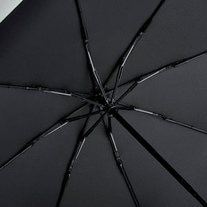 Parapluie de poche publicitaire manche pliant Noir 3