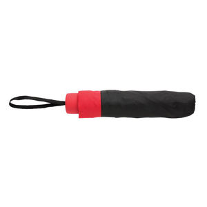 Parapluie Fibre De Verre Pliable Personnalise Rouge 4