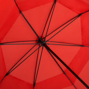 Parapluie golf publicitaire manche droit Rouge 3