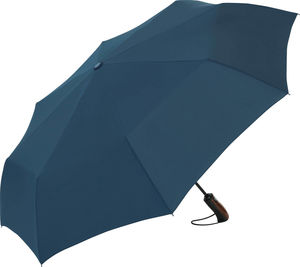 Parapluie pliant bois Bleu nuit