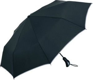 Parapluie pliant cuir Noir