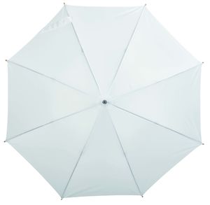 Parapluie publicitaire automatique|LIPSI Blanc 1