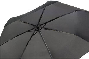 Parapluie publicitaire canne bois Noir 3