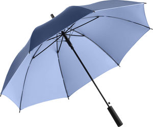 Parapluie publicitaire manche droit  Marine Bleu clair
