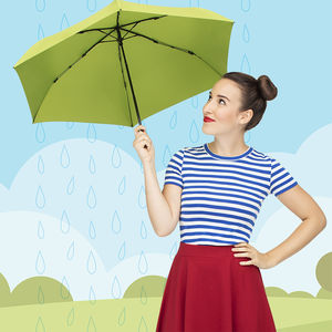 Parapluie publicitaire de poche|Ouverture manuelle 1