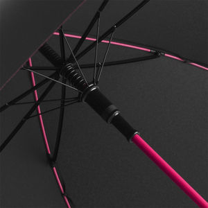 Parapluie citadin publicitaire | Color Noir Magenta 2