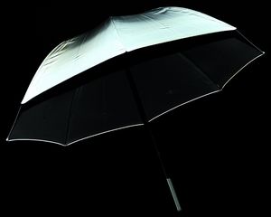 Parapluies publicitaire Golf|REFLECTIVE Argente 2