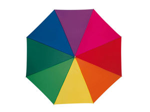 Parapluies publicitaires sport Multicouleurs