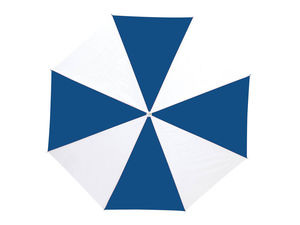 Parapluies publicitaires sport Bleu Blanc