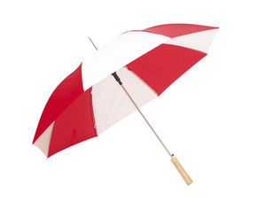 Parapluies publicitaires sport Rouge Blanc