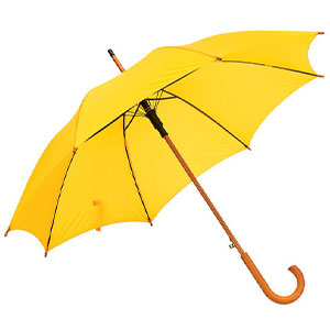 parapluie publicitaire automatiquejaune