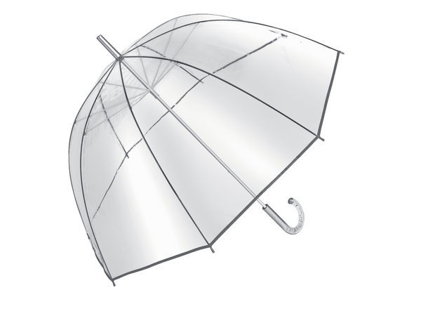 parapluie publicitaire transparent cloche