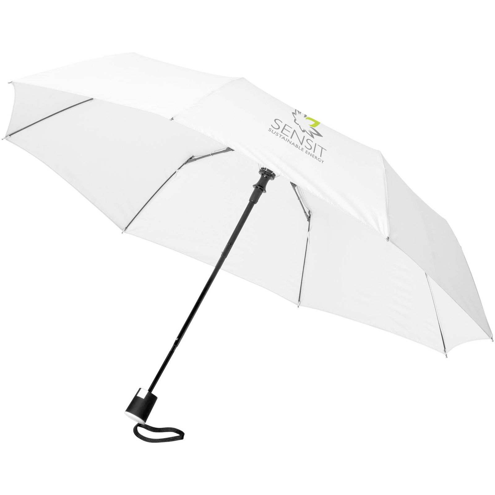 Parapluie Tempete Ecologique Personnalise, Parapluie publicitaire manche  droit, Parapluie personnalisé, KelCom