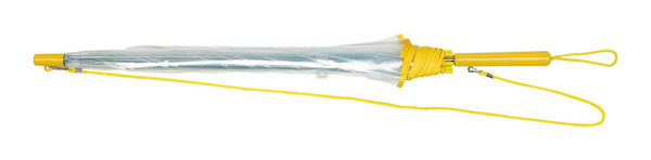 Achat parapluie publicitaire Transparent Jaune