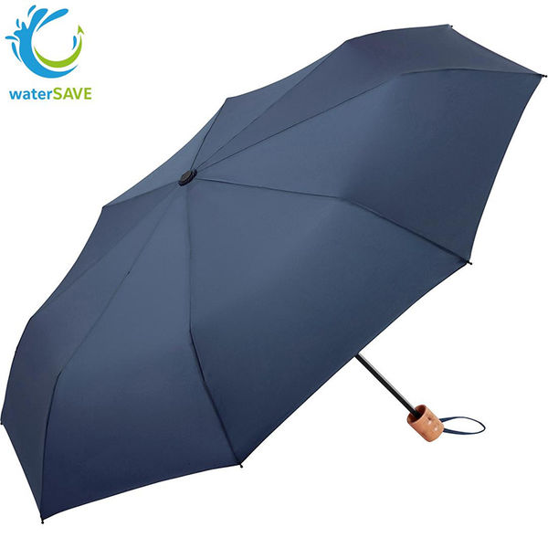 Paraplui de poche personnalisable|8 panneaux Marine
