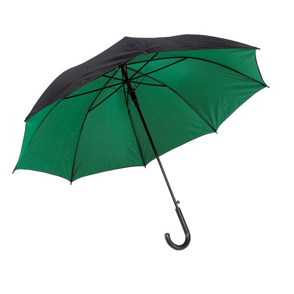 Paraplui publicitaire Noir Vert
