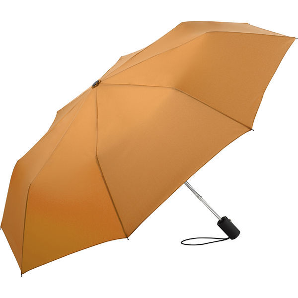 Parapluie de poche publicitaire manche pliant  Orange