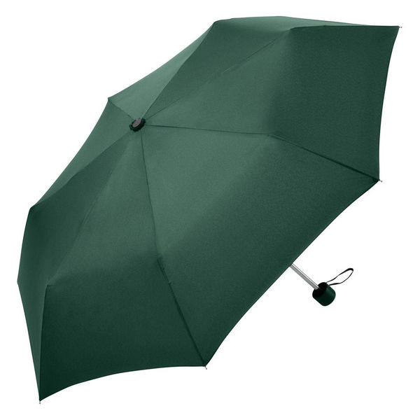 Parapluie de poche publicitaire manche pliant Vert foncé