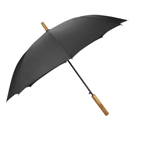 Parapluie Ecolo Tempete Personnalise Noir