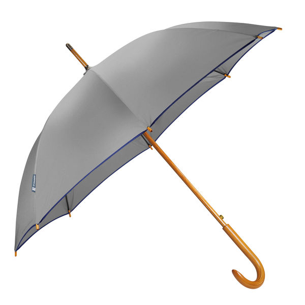 Parapluie Ecologique Canne Promotionnel Gris