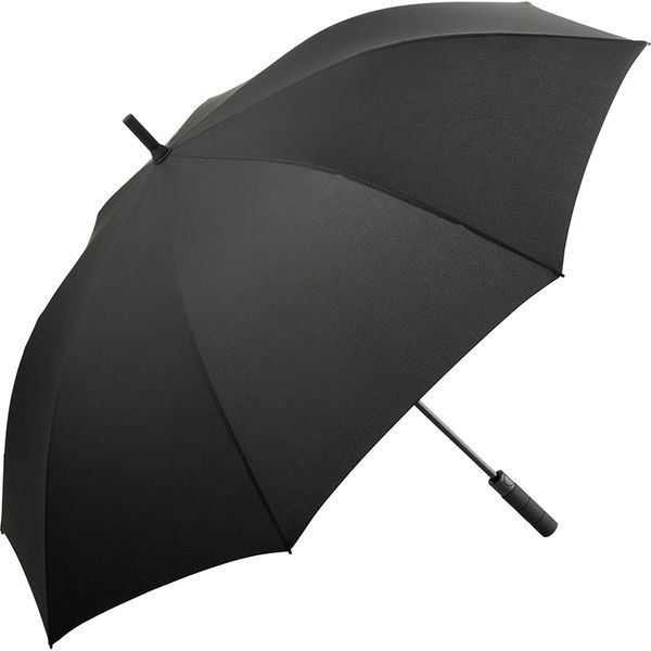 Parapluie golf publicitaire manche droit Noir